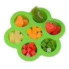 FDA Certification Non Stick 7 Cavity Silicone Egg Bites Tray Molds For Baby
