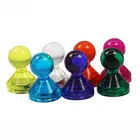 15*21mm Strong colorful NeodymiuM push pin magnet for sale 7 colors