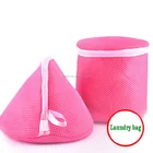 Colorful Foldable Underwear Bra Washing Aid Laundry Net Bag / Washing Laundry Bag