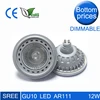 2015 best popular 12w AR111 led spotlight for gx53 GU10 base
