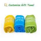 colorful jacquard towel designs promotional corporate gift set