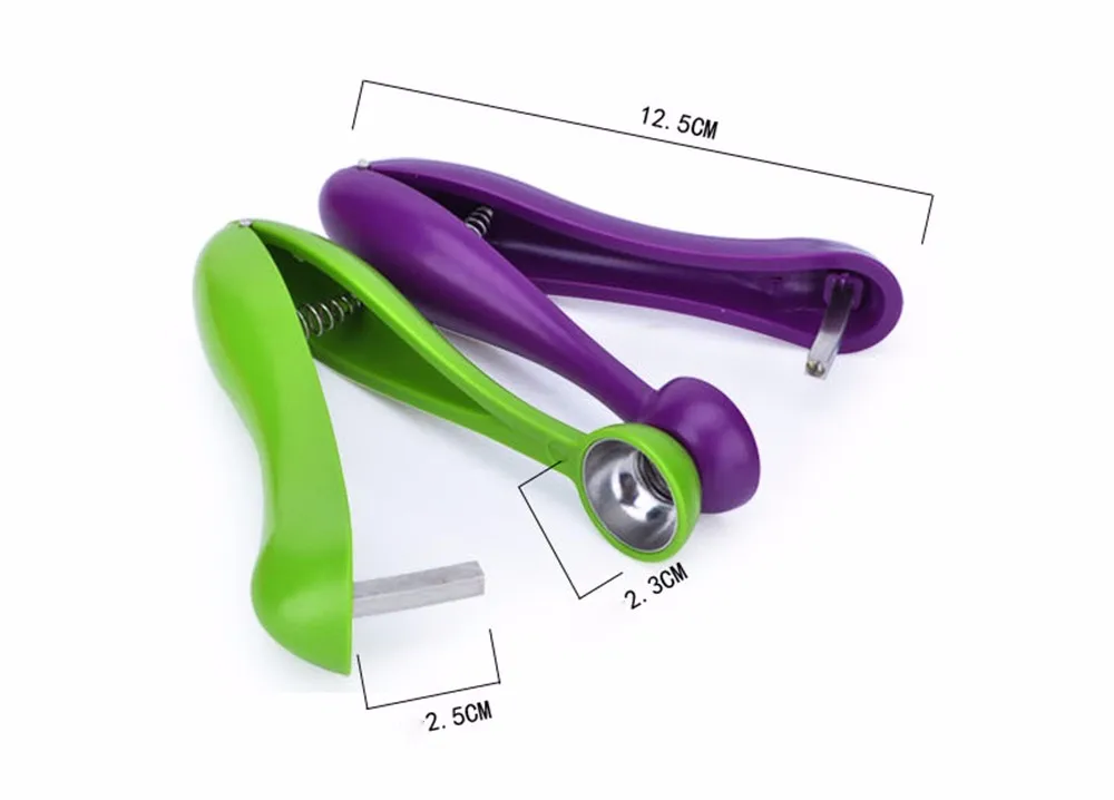 Novelty Super Cherry Pitter Nuclear Device Cherries Seed Implement Cherry Corer Fruit Vegetable Kitchen Tools KC1377