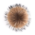 Fur Fur Ball KAZUFUR Hot Sale Raccoon Fur Pompoms/raccoon Fur Ball/fur Pompoms Raccoon