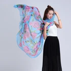 fashion sexy picture instant shawl women real silk scarf wholesale