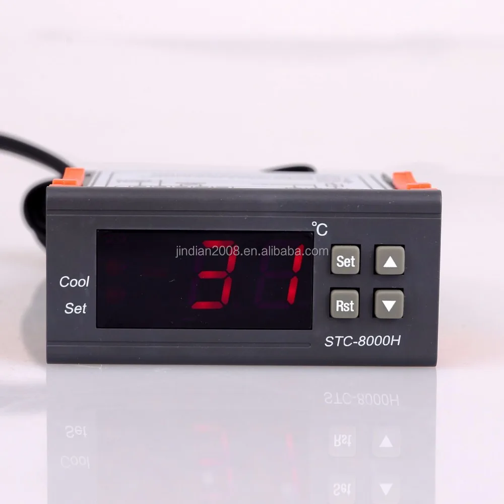 Электронный регулятор температуры с таймером STC-8000H
