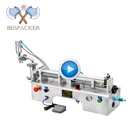 Bespacker Y1WTD Australia piston filler bottled milk tea water bottle filling machine