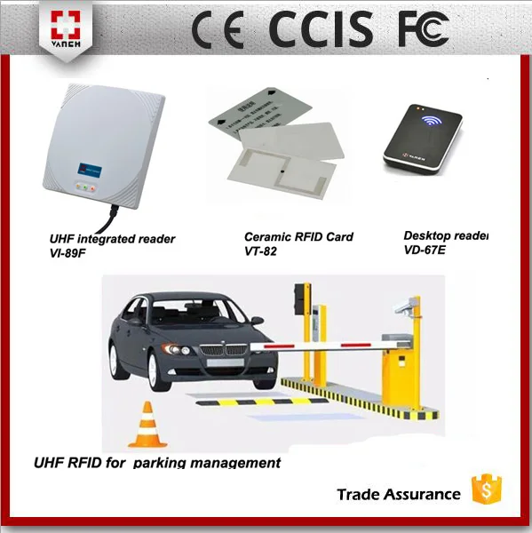 Vanch uhf Antenna Card RFID Reader Car Parking Entrance System Machine
