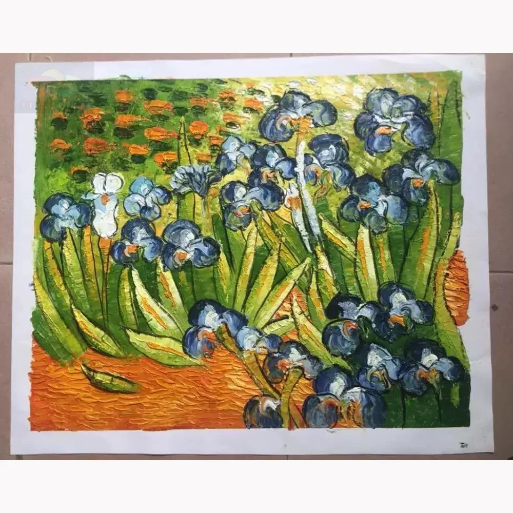 Van Gogh painting orchid lost sky 017 (1)