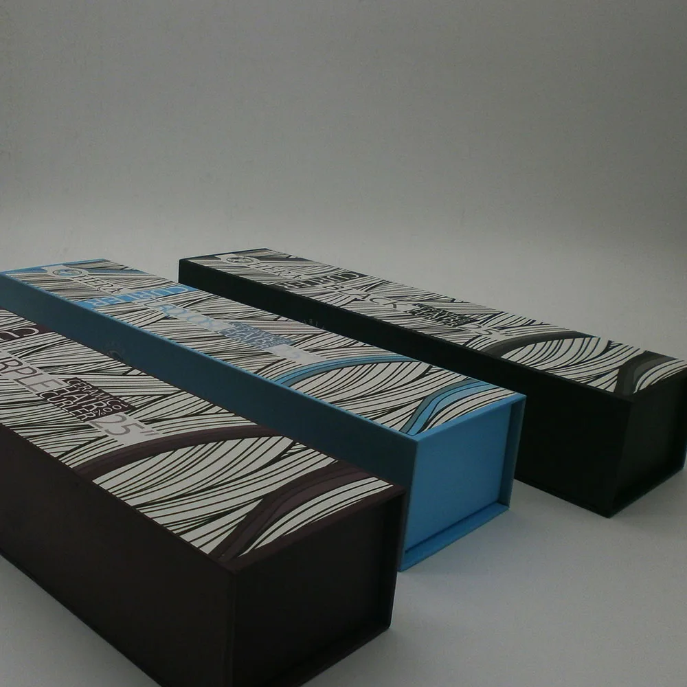 high quality fashion narrow long paper gift box