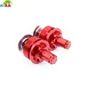 High quality cnc motorcycle adjusters fork bolts aluminum shock absorber screws