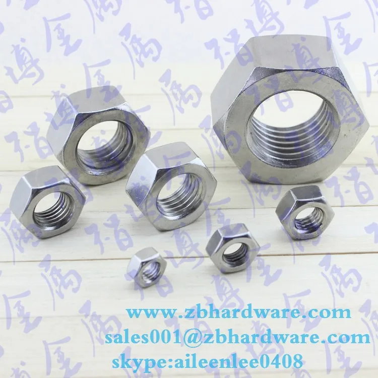 Factory price factory price hex nut din934