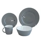 High quality cheap price modern european style home goods 16 pcs ceramic dinnerware set