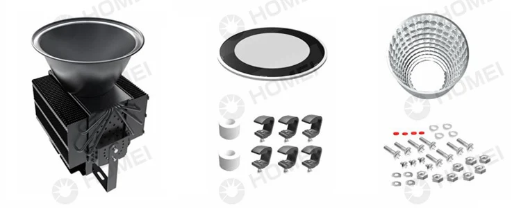 Unique new design high power led high bay light 150w