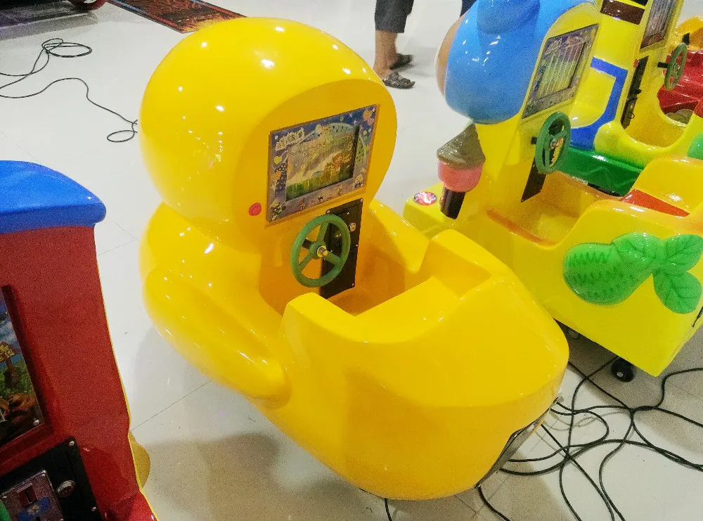 yellow ride on toy