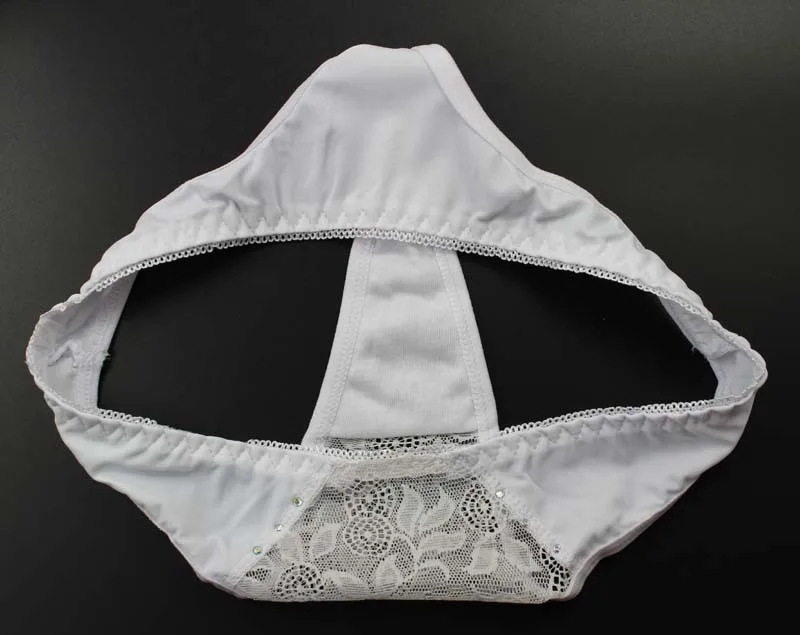Stock 2016 New brand diamond Ice silk transparent panties everyday women's clothing intimates cotton women briefs sey girls unde