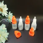 Empty 5ml 10ml 30ml PET/HDPE/LDPE Medical Eye Drops Bottle/ Plastic Eye Dropper Bottle with Childproof Cap