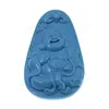 High quality Buddha statue turquoise loose gemstone