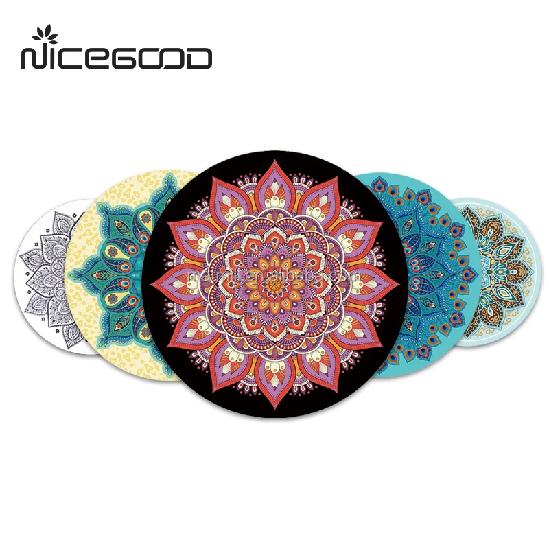 round yoga mat
