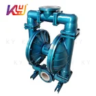 QBY-K100LC pumps diaphragm pump,Pneumatic carbon steel lining ptfe diaphragm pump