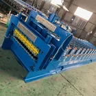 double layer glazed tile and corrugated roofing sheets roll forming machine