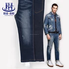 algodon 100% cotton pique denim fabric stone washed 8OZ~13OZ Cotton Slub two tone selvage Denim Fabric For Jeans