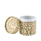 Custom order cardboard tube packaging/ cosmetic paper tube for serum with rolled edge