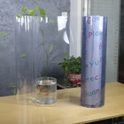 transparent clear PVC sheet for table cloths plastic pvc curtains pvc sheet