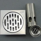 High water level shower room accessories stainless steel floor drain