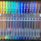 24 Color tc point pastel glitter Neon metallic plastic Gel ink Pen for Doodle