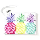 Digital Printing Hand Bag PU Leather Summer Cosmetic Bag Small Travel Pouch for women