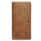 High quality luxury genuine leather wallet women hand purse clutch wallet