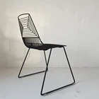 High Quality Modern Dining Room Wire Metal Chair