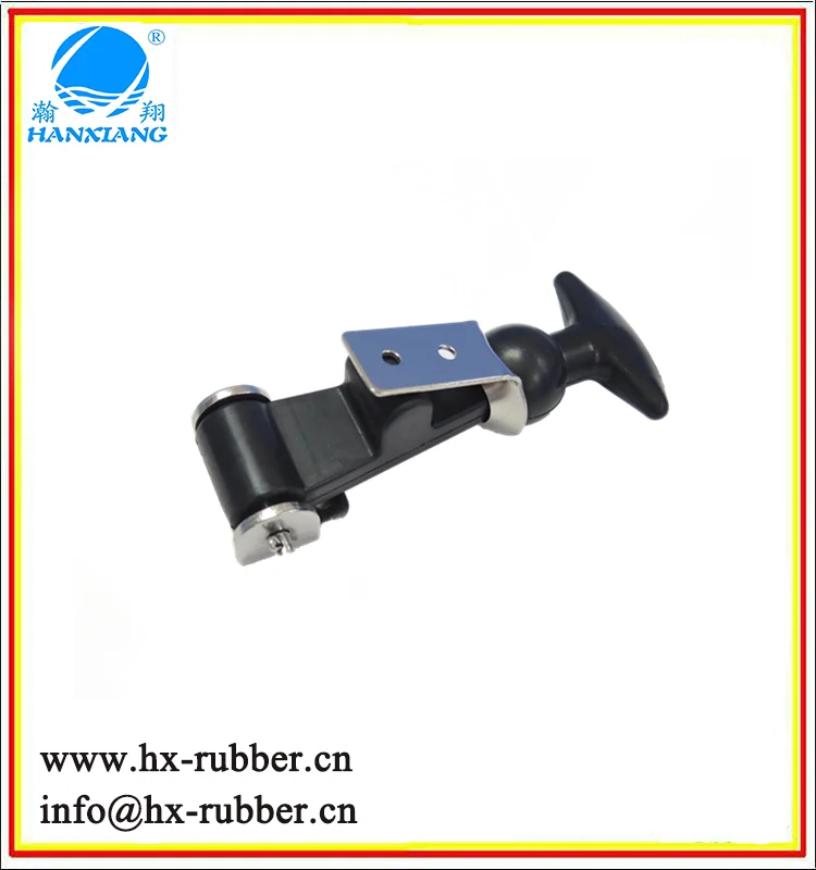 soft black rubber hood latch with keeper (5).png