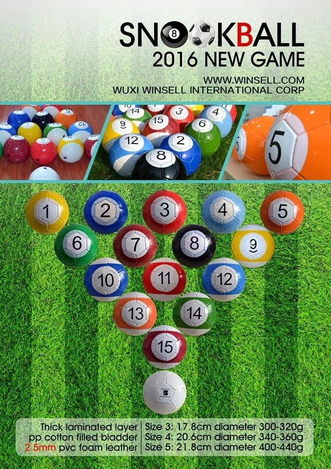 Snookball Giant Billiard Pool Soccer Balls Buy Pool Soccer Balls