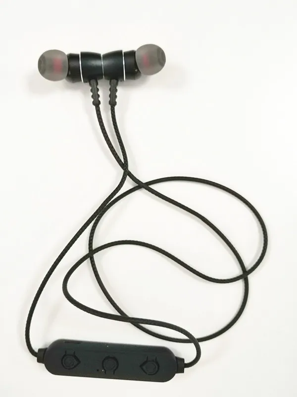 Metal wireless headphone bluetooth earphone magnetic - ANKUX.COM