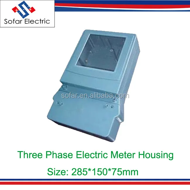 DTS-30F Size 285*150*75mm Three Phase Electric Energy Meter Enclosure