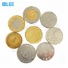 OEM coin manufacturer cheap custom different metal different size washing machine coin / arcade token coins