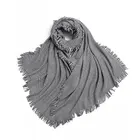 Scarf Shawl Scarf Classical Houndstooth Plaids Design Ladies Winter Shawl Scarf Fringed