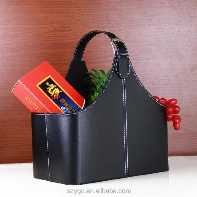 new design wine fruit storage basket gift hamper with oem design