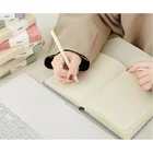 Death note notebook square lined notebook with pen attached