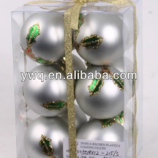large quantity christmas ball gift box package cheap christmas