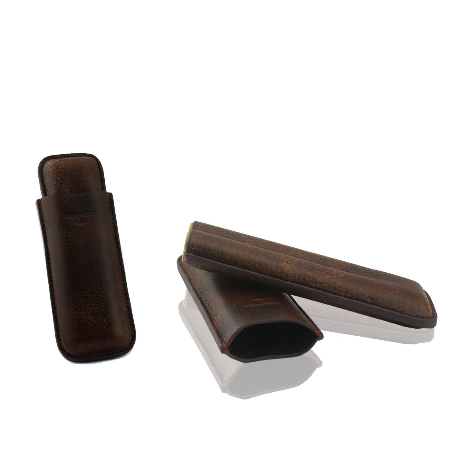 ustom PU Leather Travel Gift Tube Accessories Holder Cigar Case
