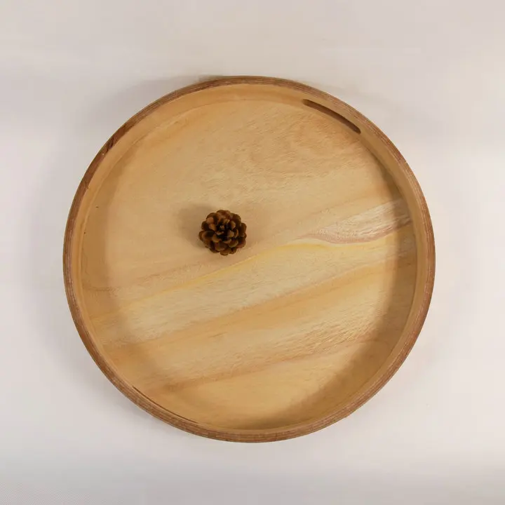 Hot Competitive Vintage Mdf Round Wooden Tray Buy Unfinished Wood