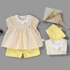 summer clothes boutique outfits baby girl clothing sets cotton 2pcs suits