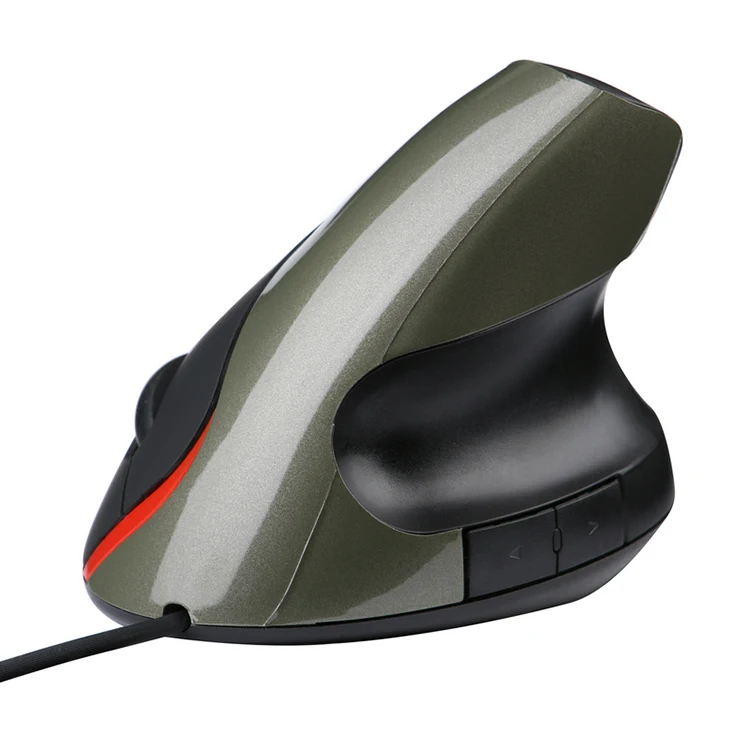 Healthy vertical ergonomic drivers usb 5d optical mouse