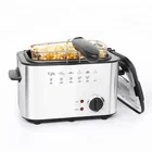 XJ-6K116 chicken fat oil machine deep fryer with fried net Chinese supplier new product hot selling