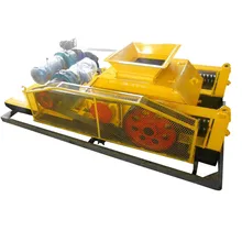 high quality mining machinery stone breaker quarry roller crusher double teeth roll crushers for sale