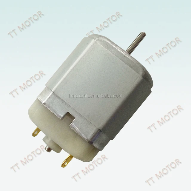 dc polygon flat size low noise electric car mirror motor