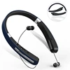 NEW Style Foldable Design Earbud Dual Devices Pairing Waterproof Wireless Headphone 2019 Hot Sale