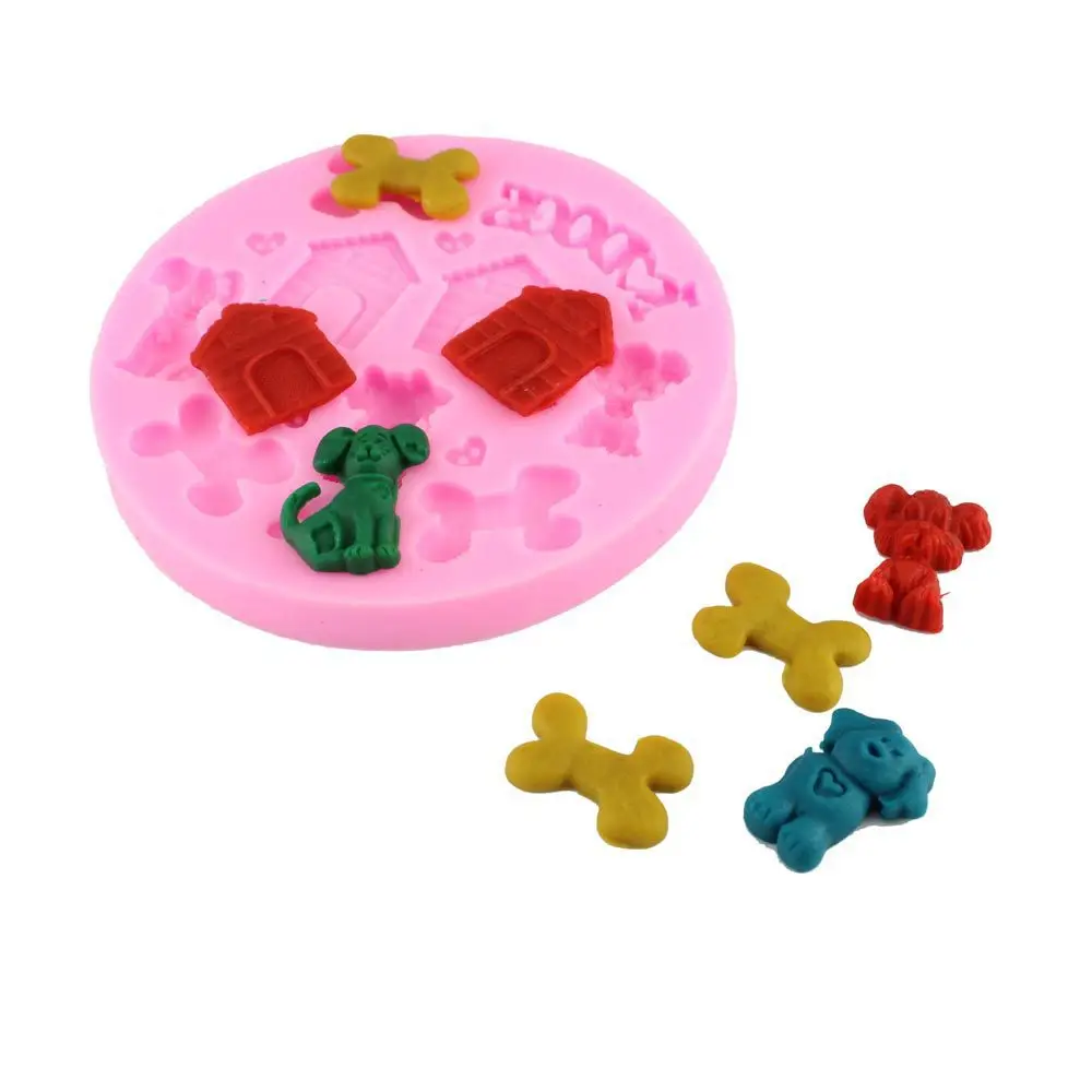 silicone cake mold Chocolate Mold DIY baking tools baking mold - pet dog taobao 1688 agent